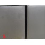 Łóżko kontynentalne RICO 160x200 - Soft 11 - czarna ekoskóra - OUTLETU