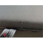 Łóżko kontynentalne RICO 160x200 - Soft 11 - czarna ekoskóra - OUTLETU