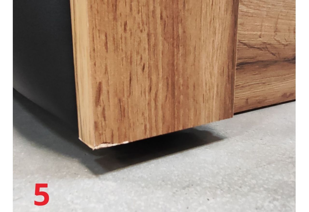 Łóżko kontynentalne ALBERO 2 KING DUO 200x200 - Soft 11 - czarna ekoskóra - OUTLETU