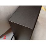 Metalowy fotel ogrodowy ELBA S1 - szary - OUTLETU