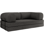 Sofa Orsetto - ciemnoszary, wąski sztruks