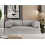 Sofa Orsetto - jasnoszary, wąski sztruks