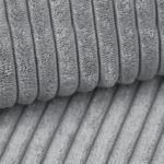 Sofa Orsetto - jasnoszary, wąski sztruks