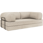 Sofa Orsetto - beżowy, wąski sztruks