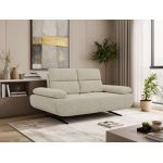 Sofa SORAE - kremowy, struktura
