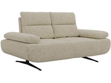 Sofa SORAE - kremowy, struktura