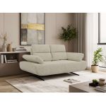 Sofa SORAE - kremowy, struktura