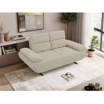 Sofa SORAE - kremowy, struktura