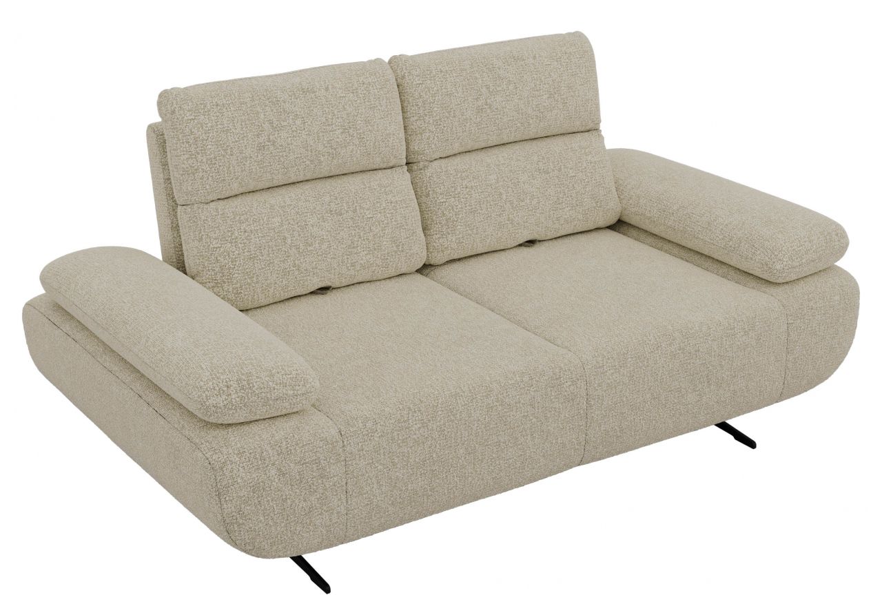 Sofa SORAE - kremowy, struktura