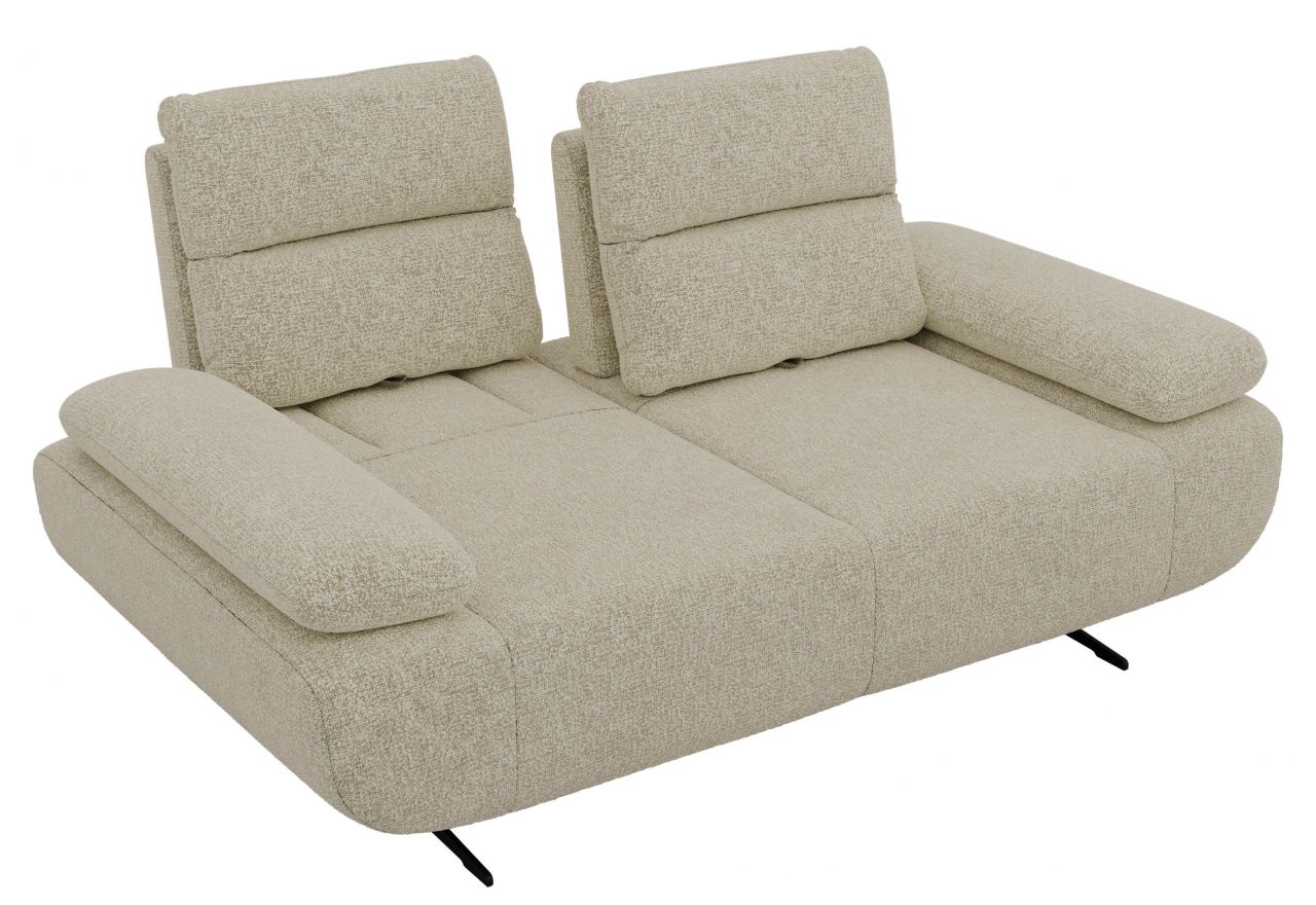 Sofa SORAE - kremowy, struktura