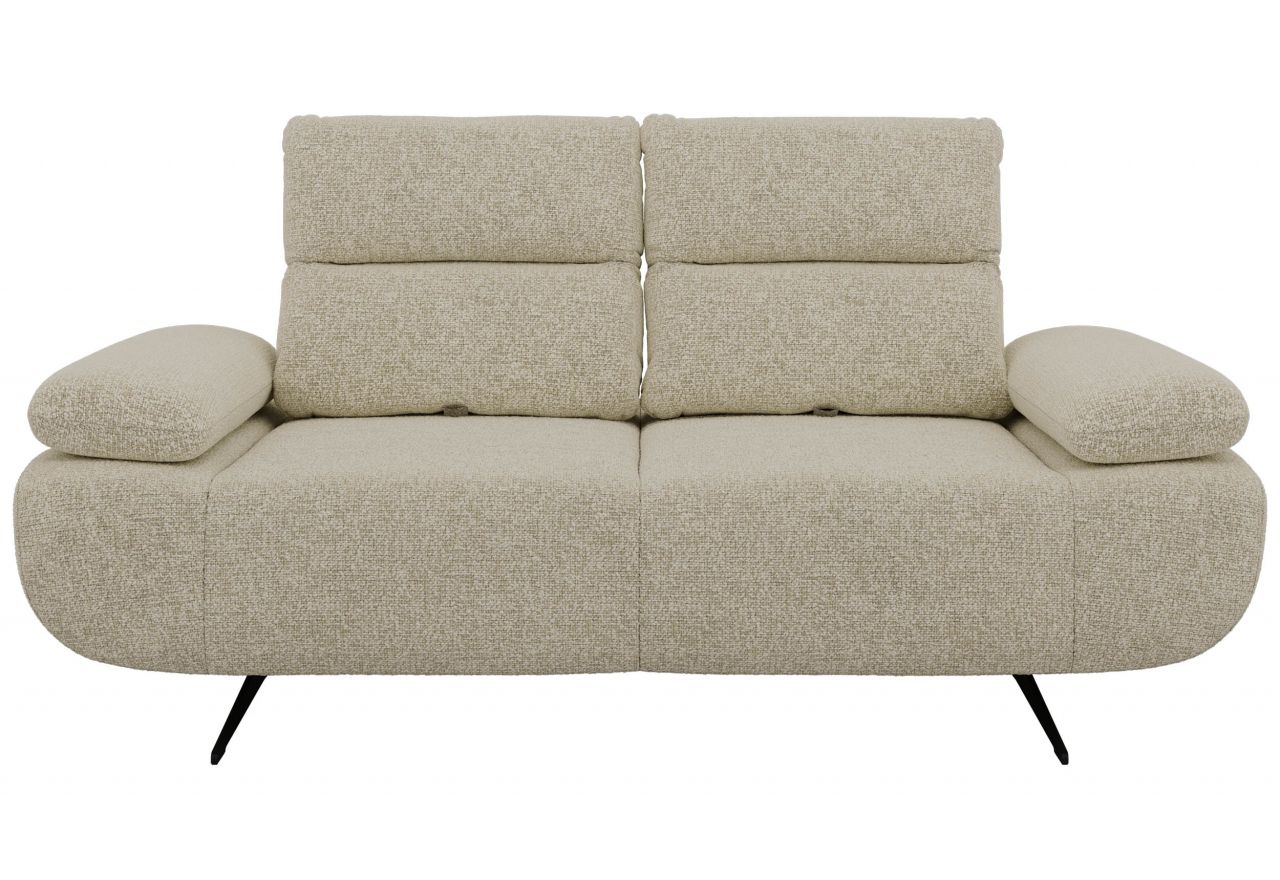 Sofa SORAE - kremowy, struktura