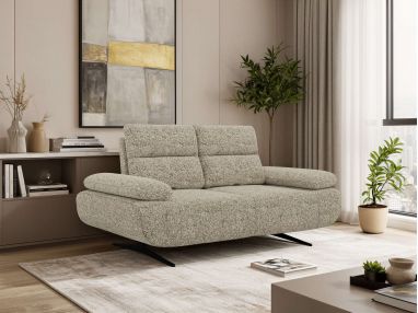 Sofa SORAE - beżowy, struktura