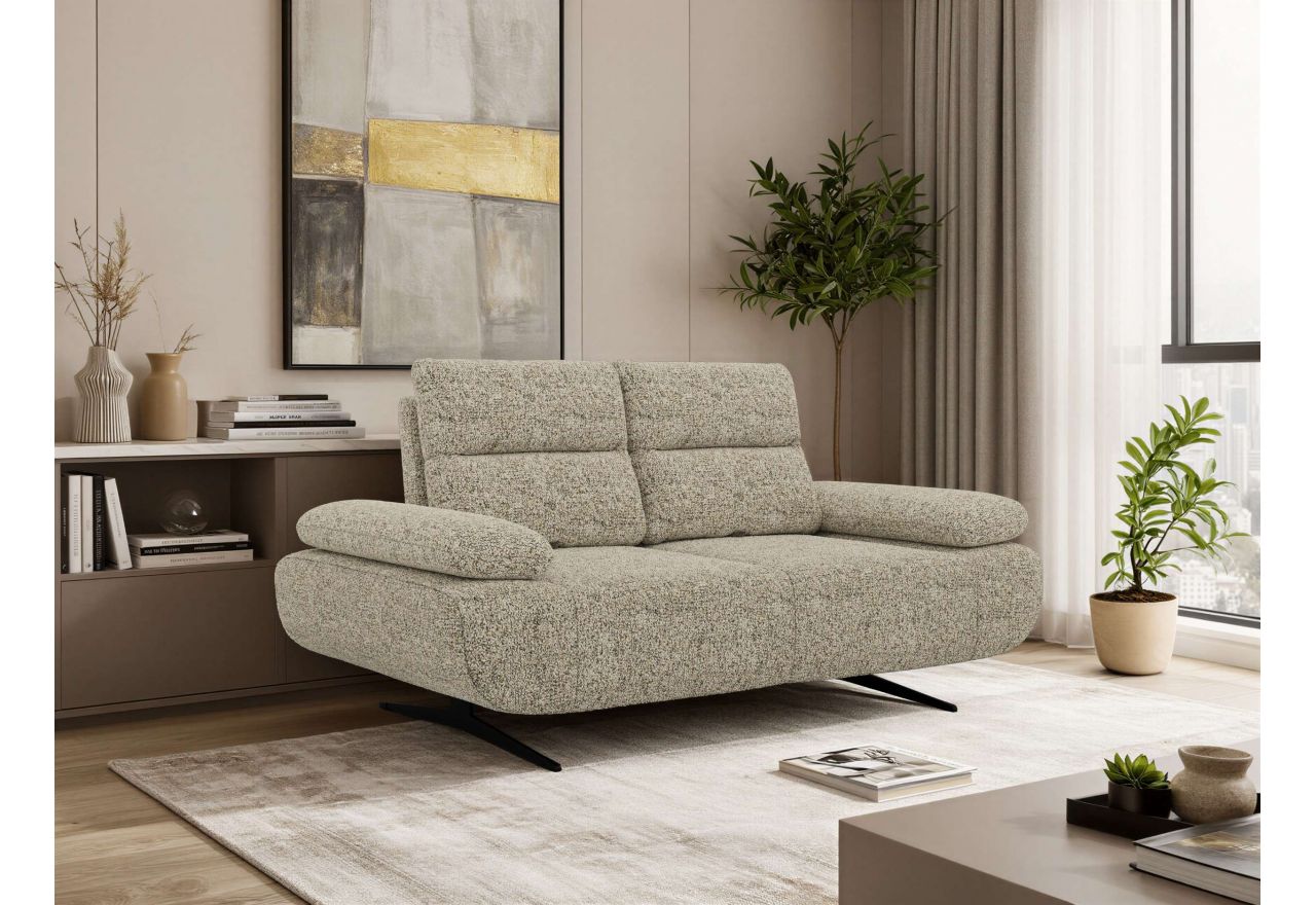 Sofa SORAE - beżowy, struktura