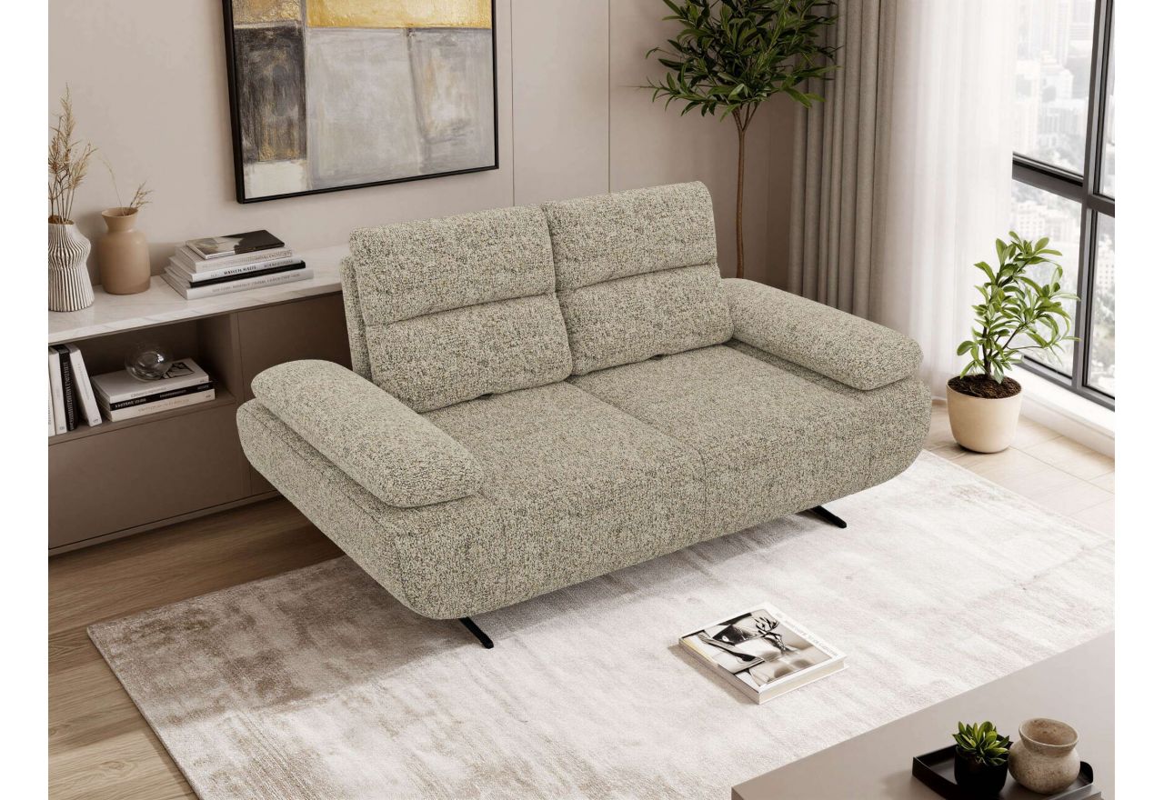 Sofa SORAE - beżowy, struktura