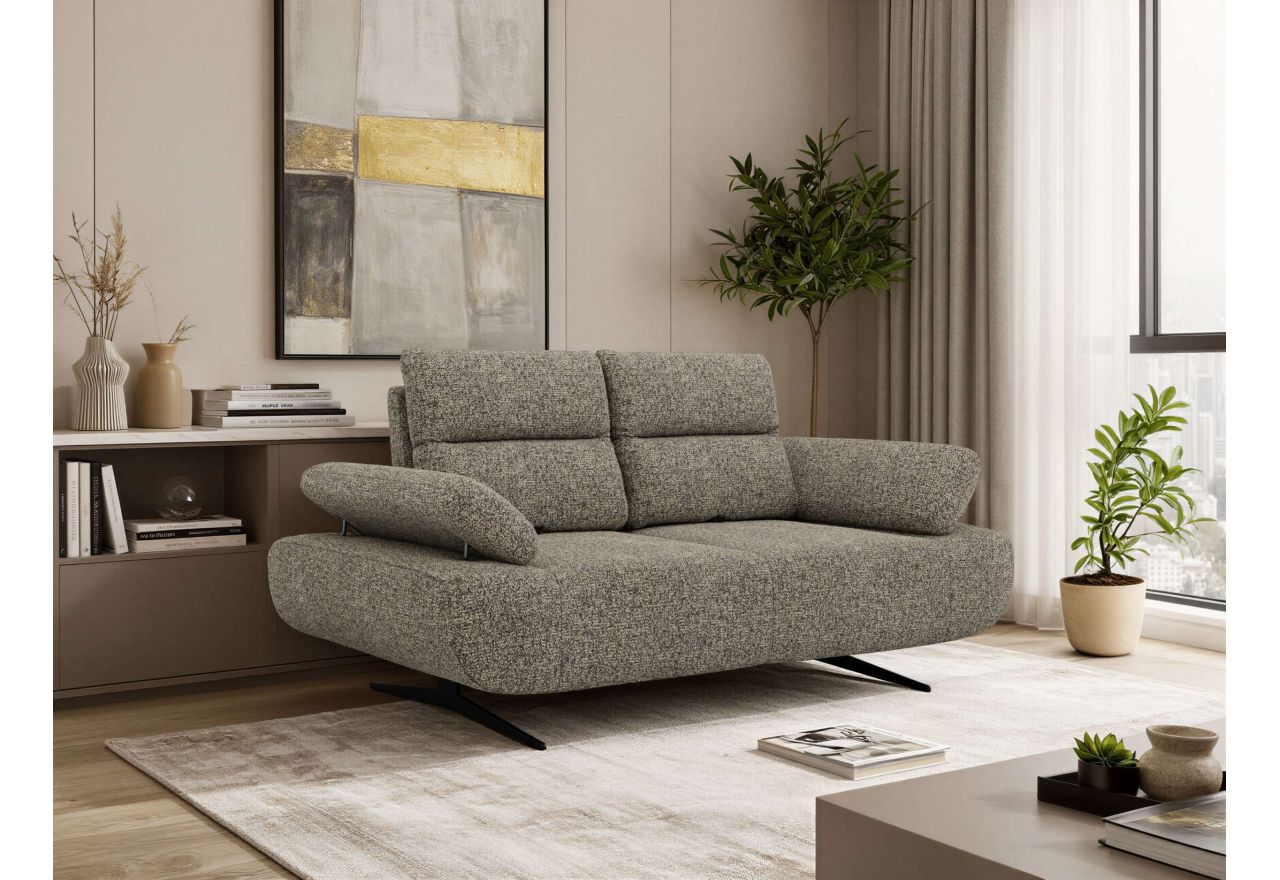 Sofa SORAE - szary, struktura