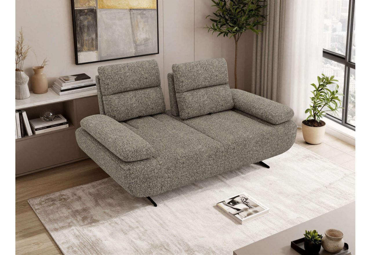 Sofa SORAE - szary, struktura