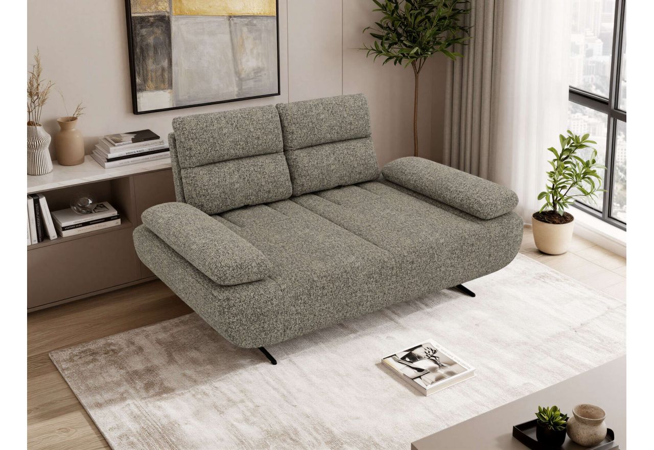 Sofa SORAE - szary, struktura