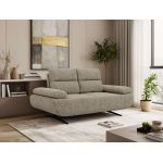 Sofa SORAE - ciemnobeżowy, struktura