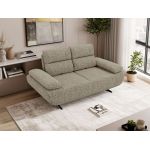 Sofa SORAE - ciemnobeżowy, struktura