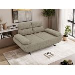 Sofa SORAE - ciemnobeżowy, struktura