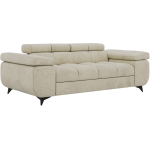Sofa NIDELLO 2 - kremowy, welwet
