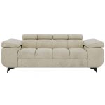 Sofa NIDELLO 2 - kremowy, welwet