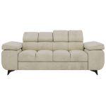 Sofa NIDELLO 2 - kremowy, welwet