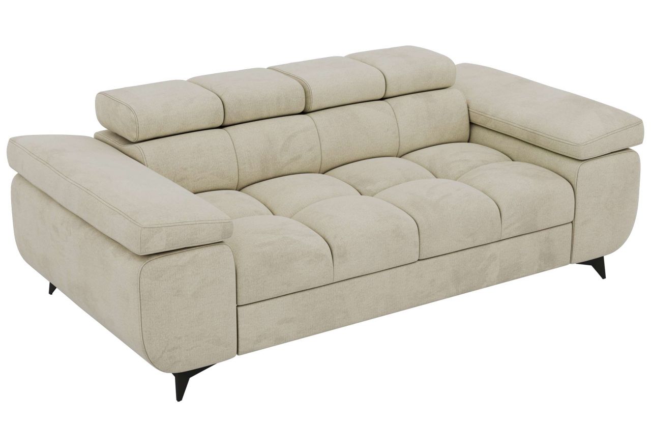 Sofa NIDELLO 2 - kremowy, welwet