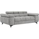 Sofa NIDELLO 2 - jasnoszary, welwet