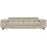 Sofa NIDELLO 3 - kremowy, welwet