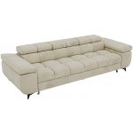 Sofa NIDELLO 3 - kremowy, welwet