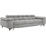 Sofa NIDELLO 3 - jasnoszary, welwet