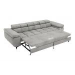 Sofa NIDELLO 3 - jasnoszary, welwet