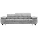 Sofa NIDELLO 3 - jasnoszary, welwet