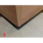 Łóżko kontynentalne ALBERO 1 200x200 - Matana 05 - ciemny szary - OUTLETU