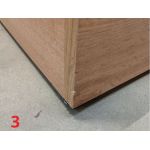 Łóżko kontynentalne ALBERO 1 200x200 - Matana 05 - ciemny szary - OUTLETU