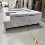 Narożnik PABLO U - Cremona 81 - jasnoszary - OUTLET