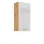 Szafka 50 cm do kuchni, górna wisząca w połysku ARCOS BIAŁY HG 50 G-90 1F