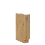 Wąska szafka cargo 15 cm do kuchni, dąb artisan ARCOS 15 D CARGO BB