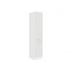 Wysoka szafka, słupek pionowy do kuchni 40 cm INER WHITE 40 DK-210 2F