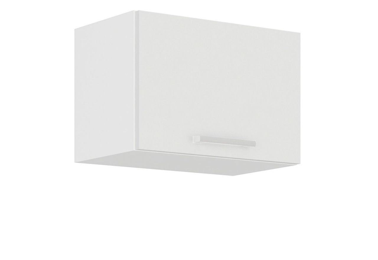 Pozioma szafka okapowa 50 cm do kuchni w białym kolorze INER WHITE 50 OK-40