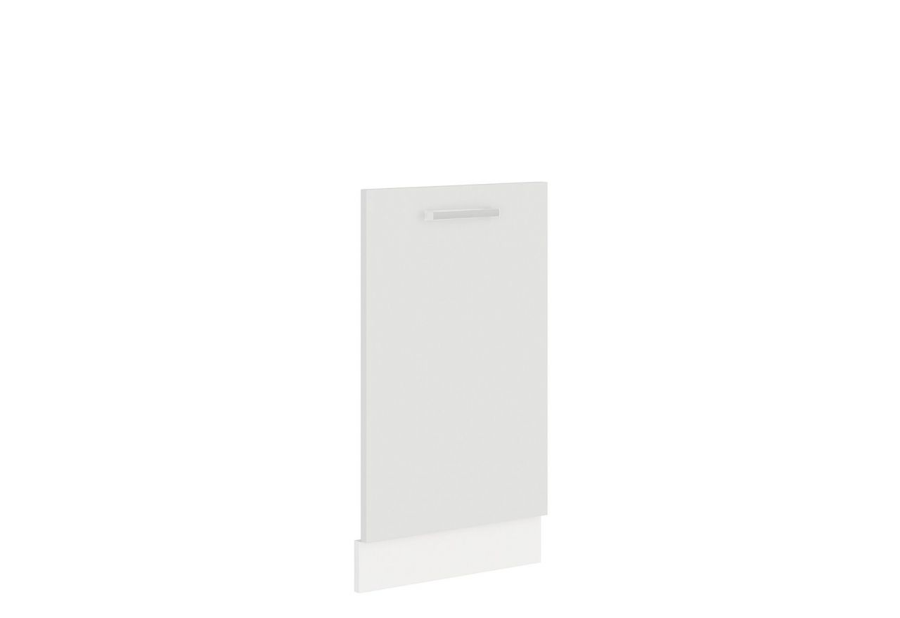 Biały front do zmywarki 45 cm, panel zakryty INER WHITE ZM 713x446