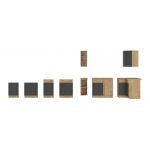 Szafka kuchenna wisząca, nadstawka 60 cm z pojedynczym frontem VENDIGO MATERA 60 NAGU-36 1F