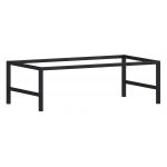 Elegancka szafka stojąca 80 cm pod umywalkę do łazienki - BORDO / Diamentowy Szary / Dąb Hamilton