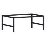 Szafka pod umywalkę 60 cm, wisząca lub stojąca - BORDO / Dąb Hamilton / Biały