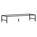 Elegancka i funkcjonalna szafka pod umywalkę 120 cm stojąca lub wisząca - BORDO / Dąb Hamilton / Biały