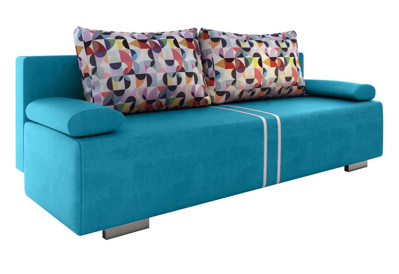 Nowoczesna błękitna sofa MALTA do salonu i pokoju młodzieżowego sklep