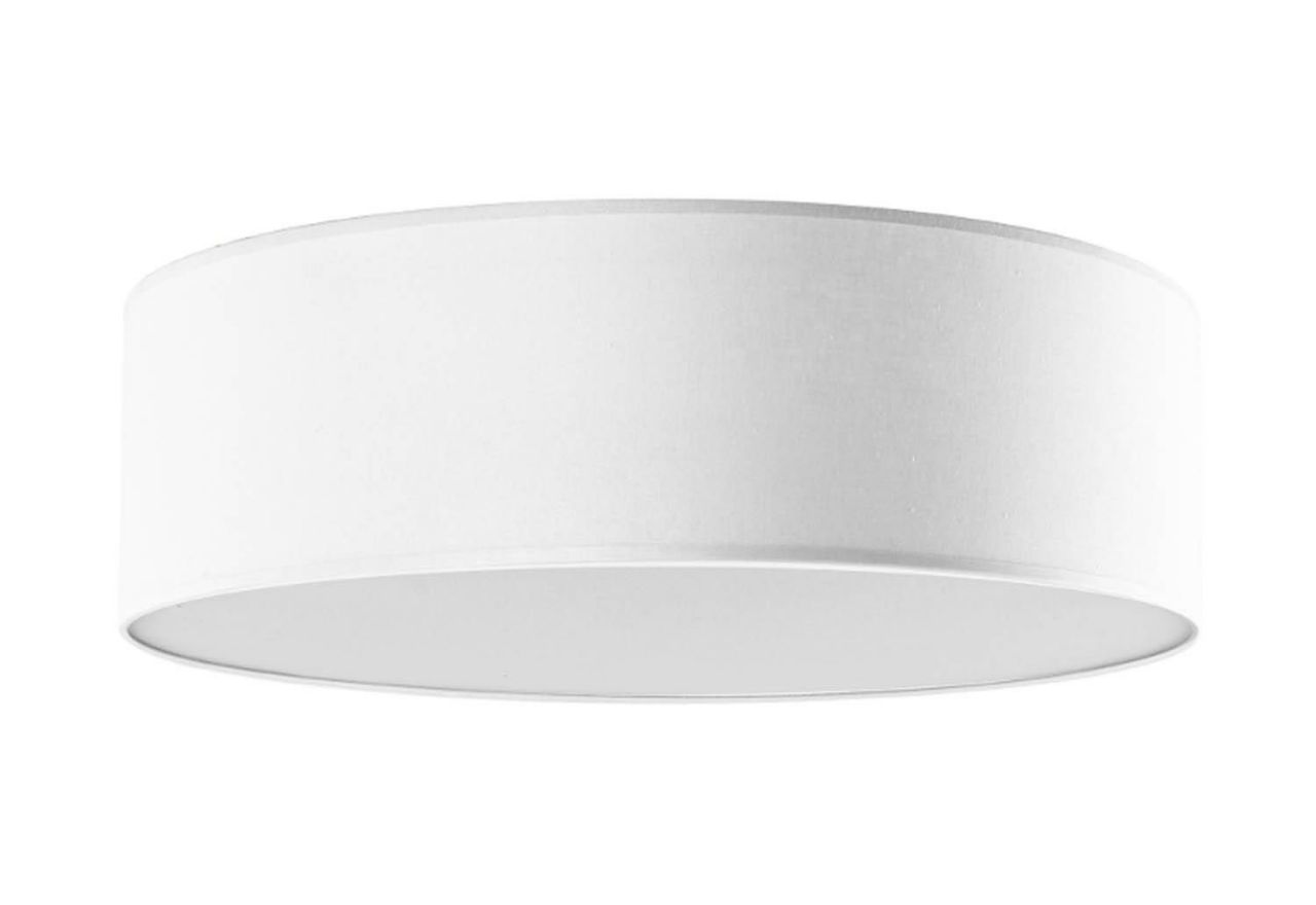 Biała minimalistyczna lampa typu plafon o uniwersalnym zastosowaniu RONDO