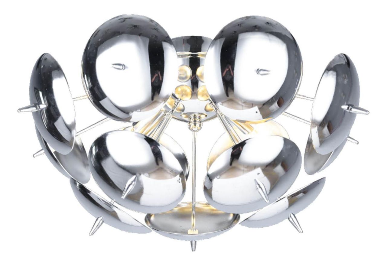 Designerski ekstrawagancki żyrandol MURANO o futurystycznym charakterze