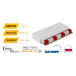 Dwustronny materac kieszeniowy multipocket z matą kokosową i lateksem - KALIFORNIA 140x200